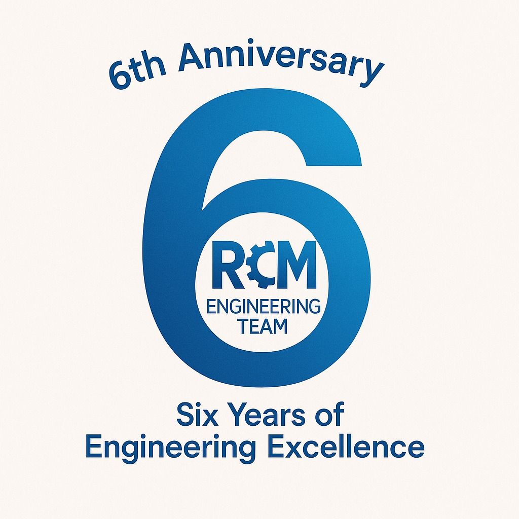 RCM Engineering Team Anniversary – Six Years of Impact and Dedication